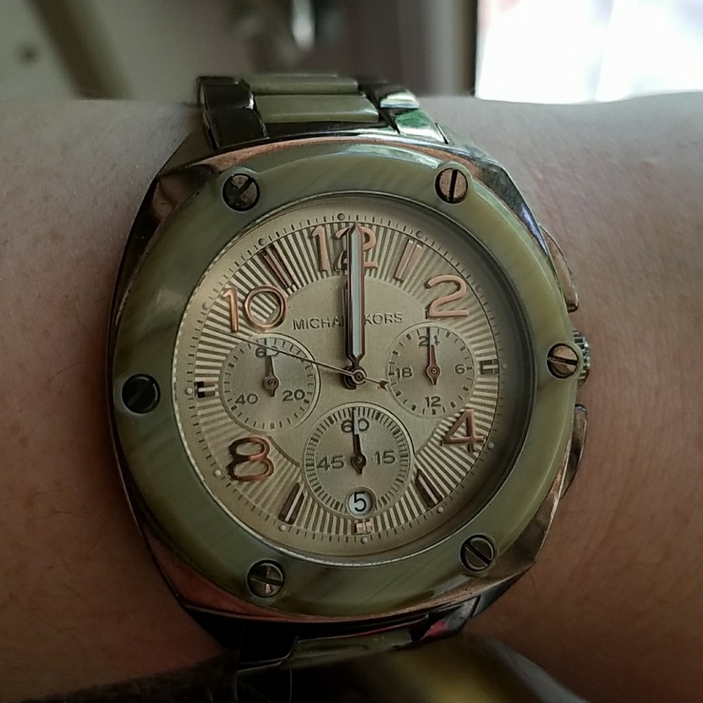 Michael Kors Tribeca Horn watch 5594